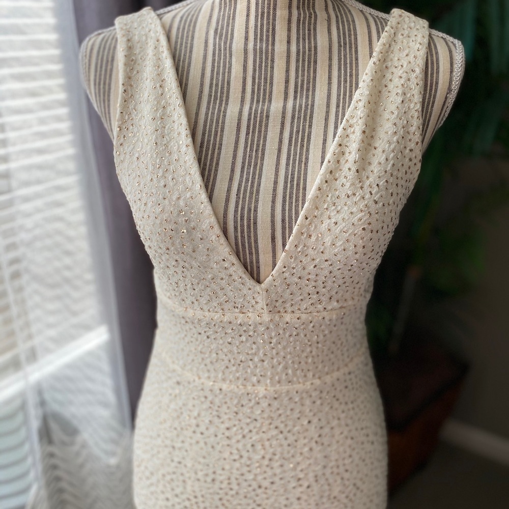 Guess sparkly white dress